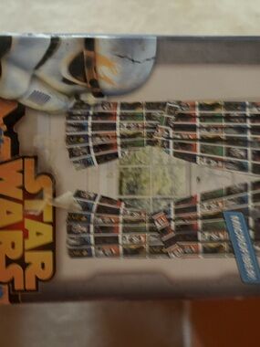 Star Wars Window Advent Poster - Black, White, Yellow